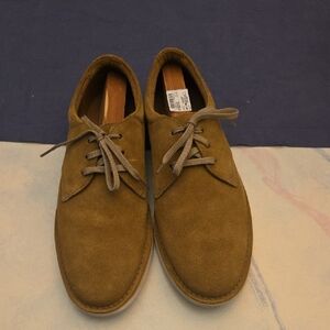 Clarks Men's Forge Vibe Suede Oxford Shoe Size 12 EUC